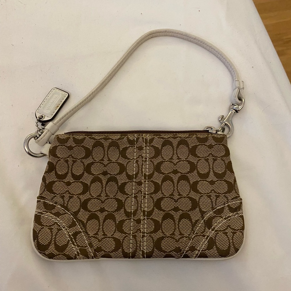Coach mini purse. 6.5 inches long and 4 inches in height